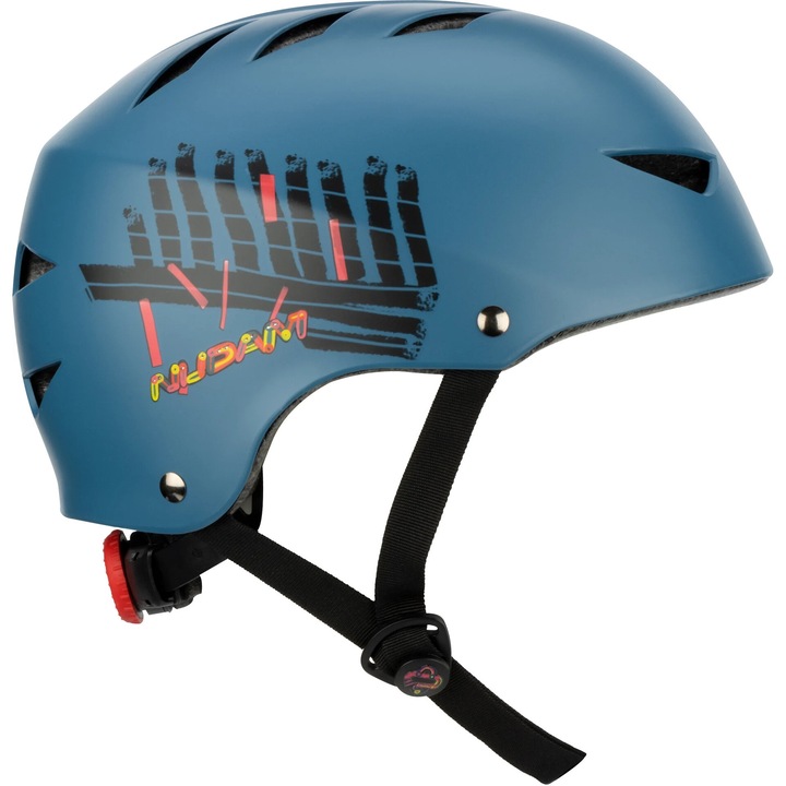 Casca skate Nijdam Sidewalk Sentinel, KÉK/FEKETE, L