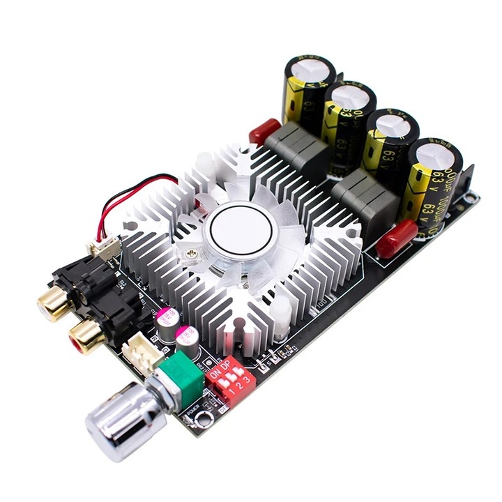 Amplificator audio stereo 2x160W sau mono BTL 220W cu TDA7498E, ZK-1602