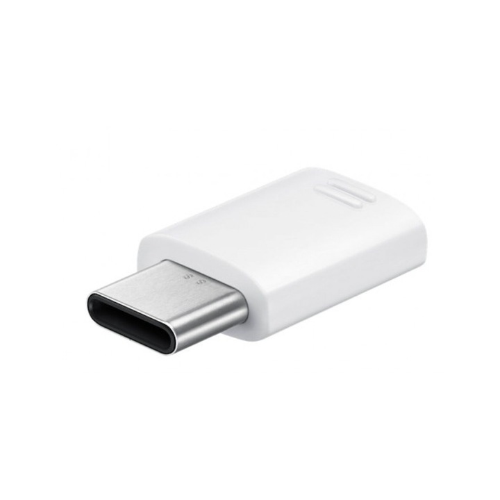 Adaptor USB C la microUSB pentru Samsung, White