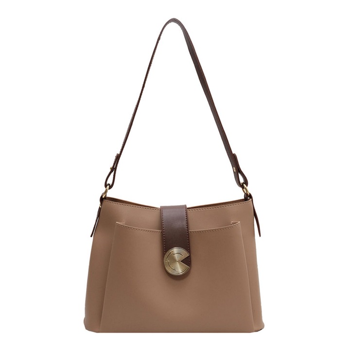 Jormftte női táska, modern megjelenésű modell, fekete, 28x21x11,5cm, fogantyú magassága 30cm, 1 db-os szett.