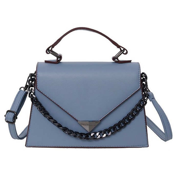 Нова дамска чанта за през рамо от полиуретан, кожена чанта за през рамо