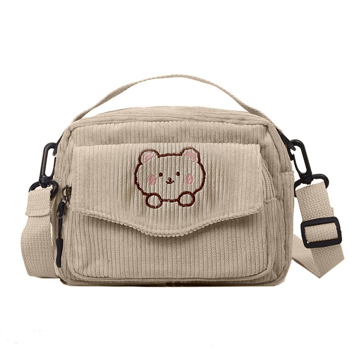 QttvbTna táska, bársony, gyorszárás, állítható pántok