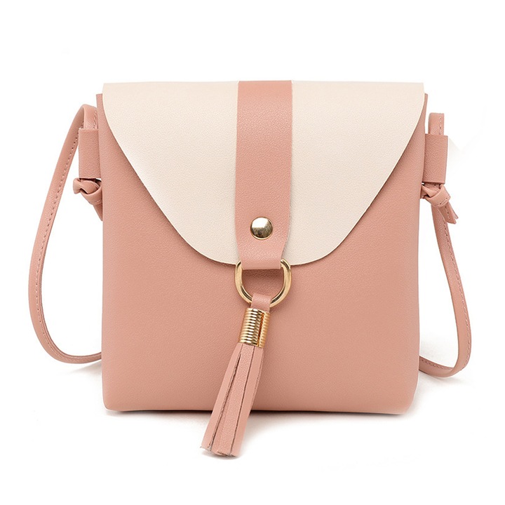 Lányoknak való keresztpántos táska, Jormftte, egyszerű kialakítás, PU anyag, könnyű, többszínű