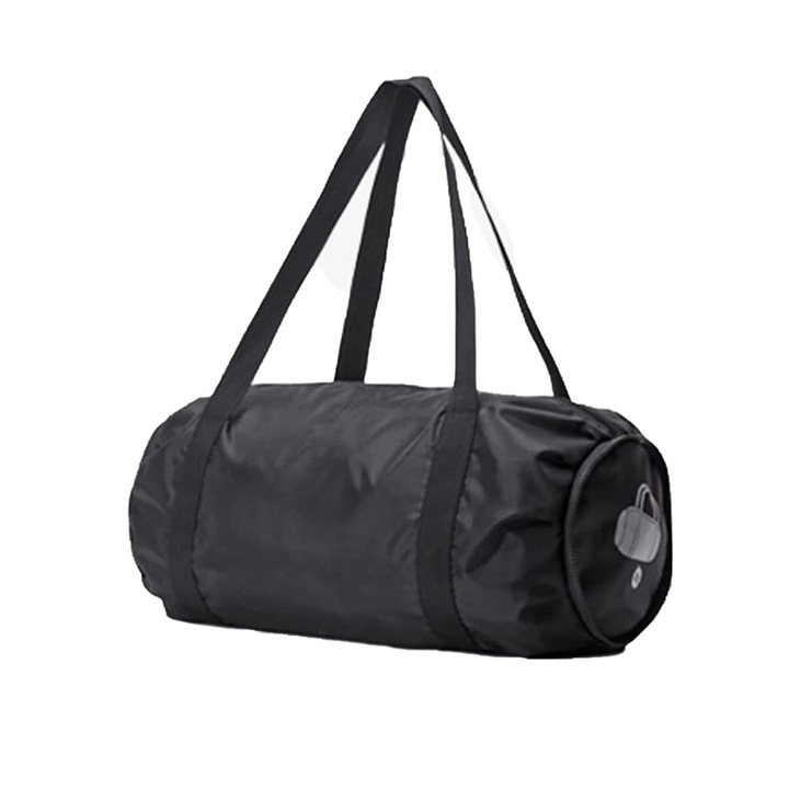 Jormftte sporttáska, vízálló táska, könnyű, fekete, kis méretű, különféle tevékenységekhez