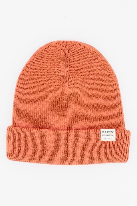 Barts, Caciula unisex cu logo discret Kinyeti, Roz zmeuriu