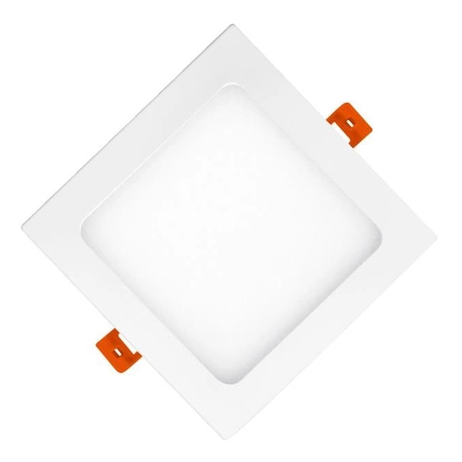 Spot LED incastrabil patrat Well, 9W, 540 lm, temperatura lumina neutra (4000K), IP20, 146x146mm, Clasa energetica G