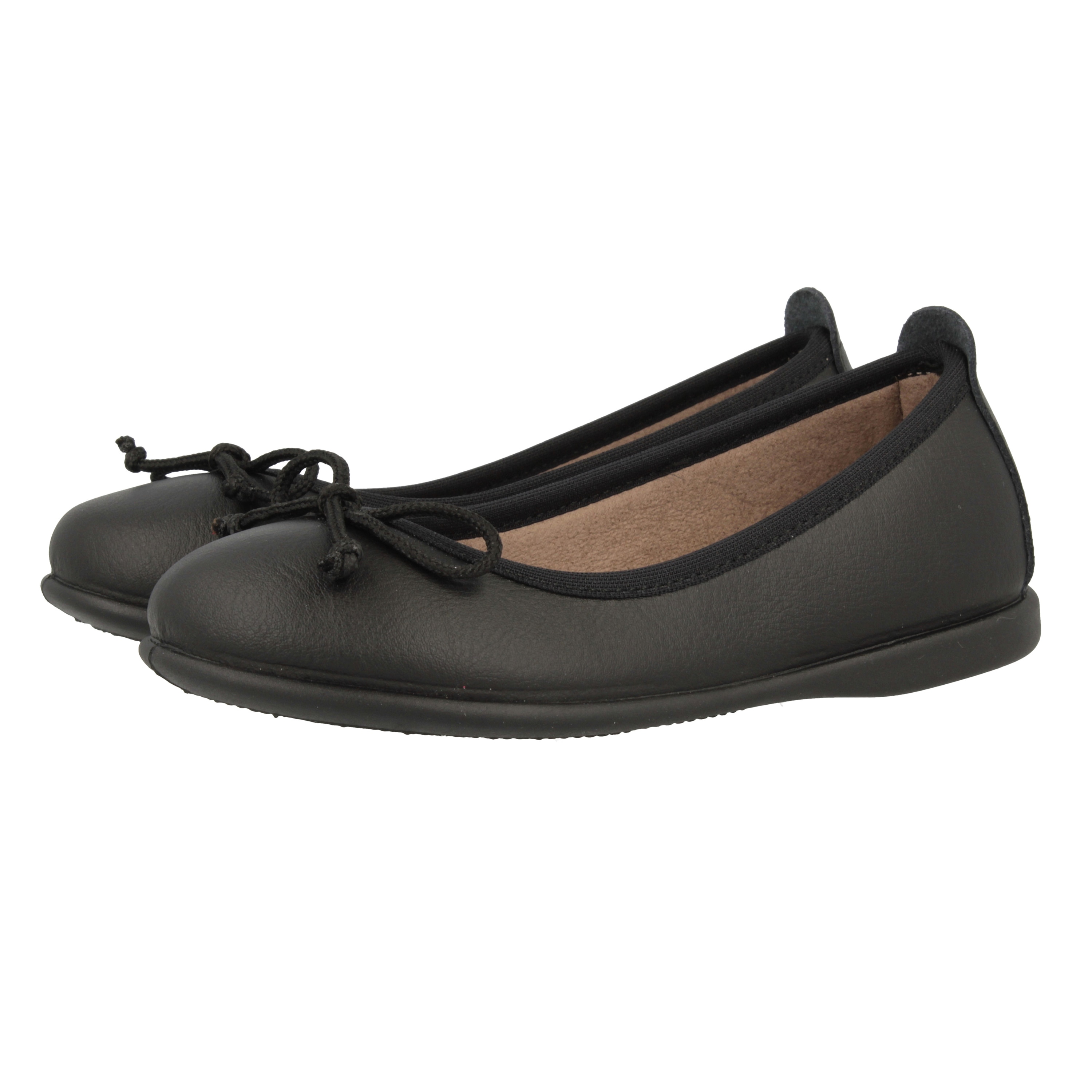 Gioseppo, Balerini de piele, Negru, 29 EU