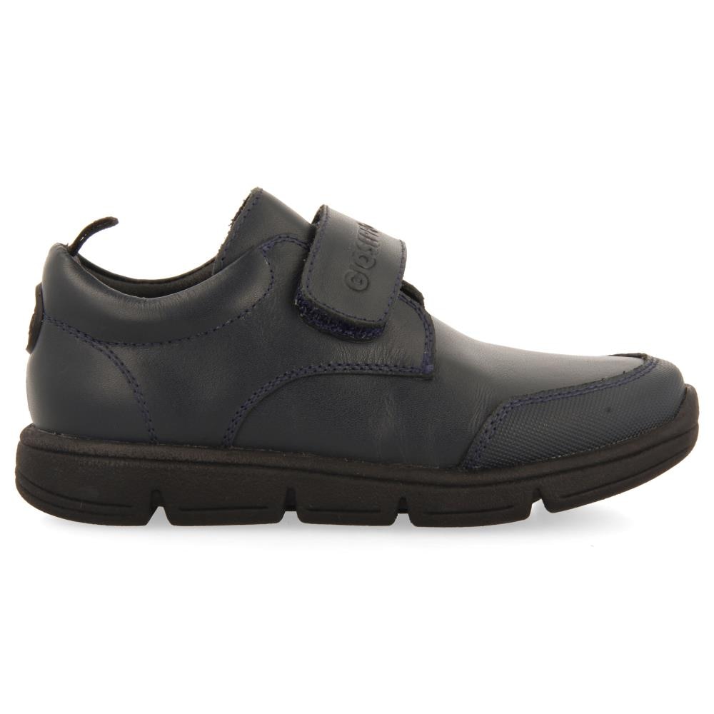 Gioseppo, Pantofi de piele cu velcro, Bleumarin, 27 EU