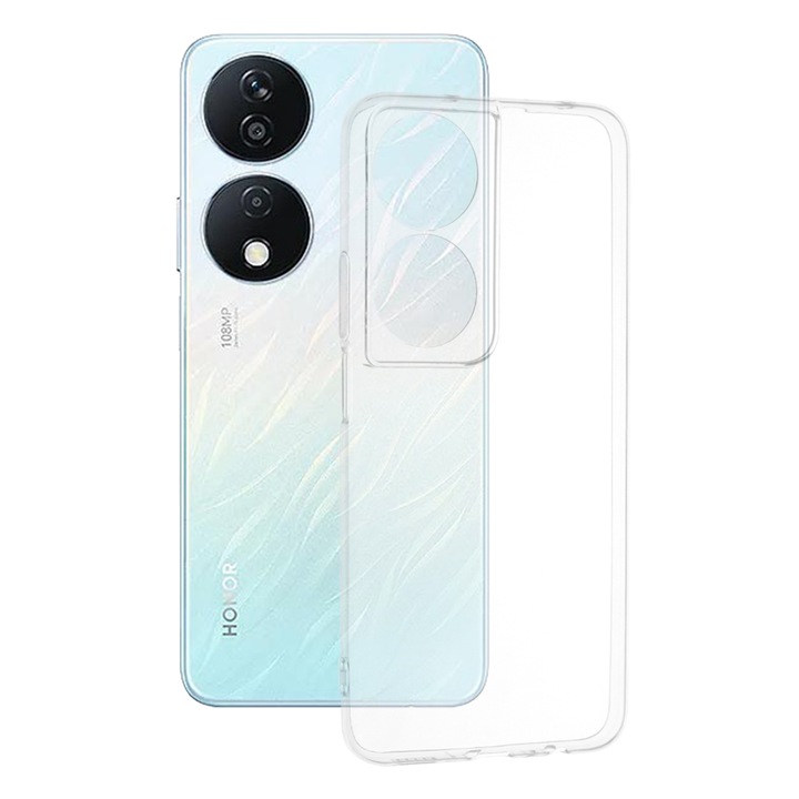 Кейс за Honor X7b 5G - Clear Silicone - Прозрачен
