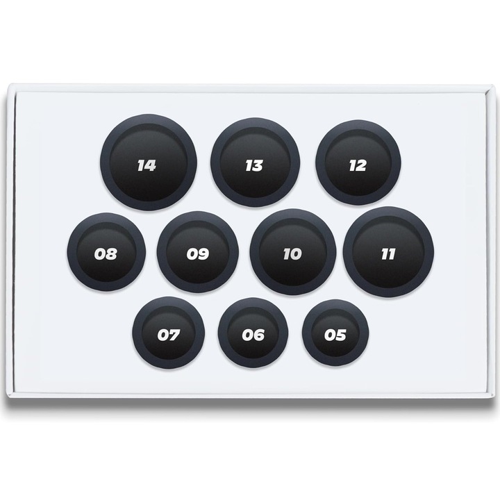 Kit pentru stabilirea marimii Inel inteligent monitorizare sanatate Ultrahuman Ring Air