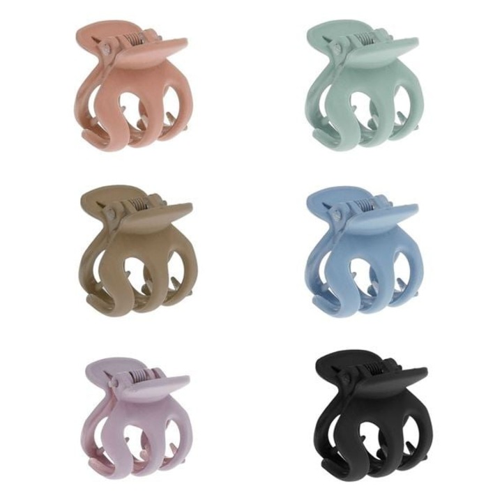 Antbro® 6 db matt hajkefe készlet, különböző színekben, 2,5 cm