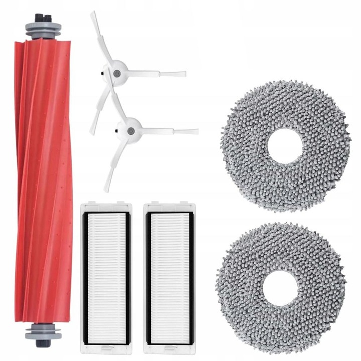 Set Accesorii pentru Aspirator, Areose, Roborock Q Revo, Tip Filtru: Hepa, Calitate Inalta A Executiei, Perie Rola Principala, Calitate Inalta A Materialelor, 1 X Kit Accesorii