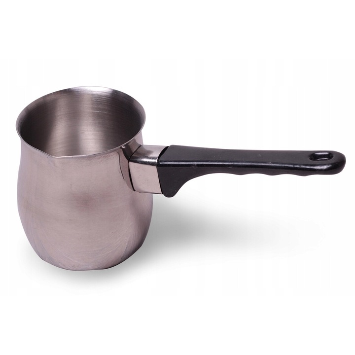 Ibric pentru cafea turceasca, Kamille, 175 ml, inox, cu maner