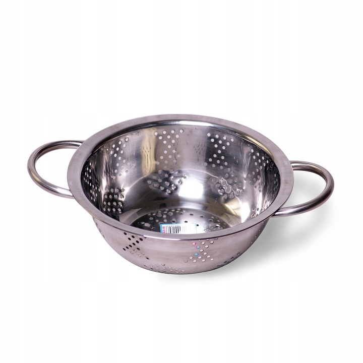 Szűrő 2 füllel, Kamille, Rozsdamentes acél, 20x7,5cm, Ezüst