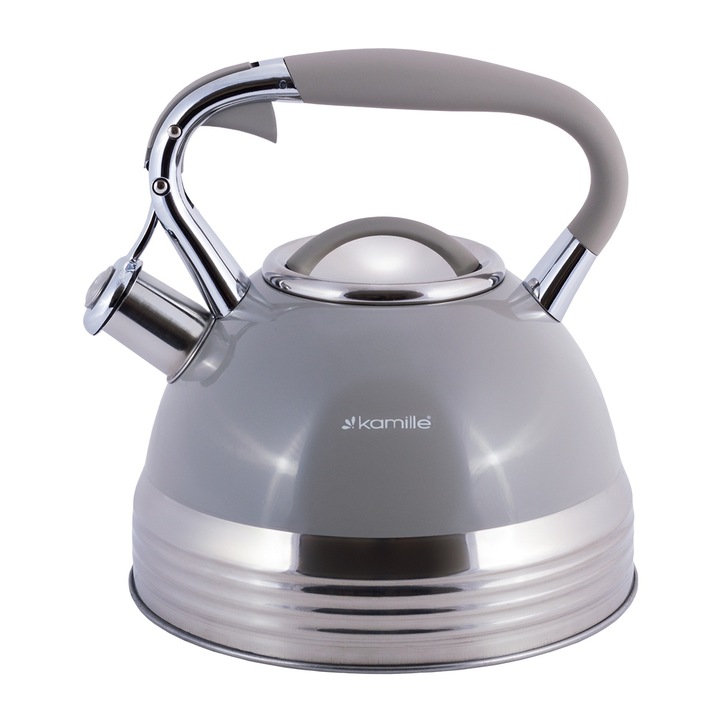 Ibric, Kamille, Inox, 2.7 L, Gri