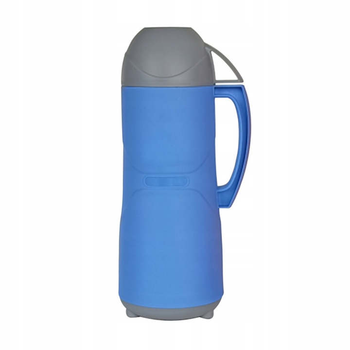 Termos cu invelis din plastic, 450 ml, Ofenbach, culoare albastra