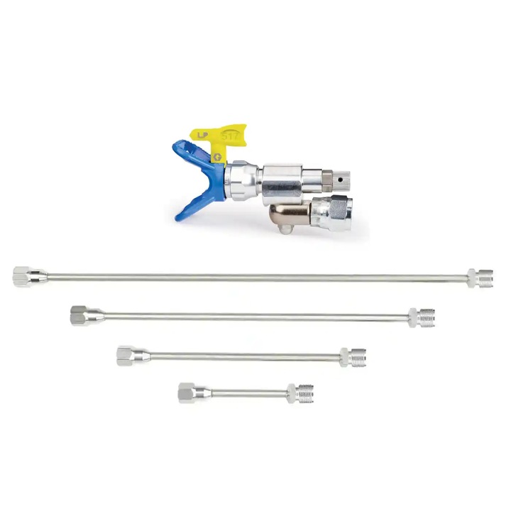 Supapa Anti stropi Graco, CleanShot Shut Off + Set extensii 30/50/75/100 cm
