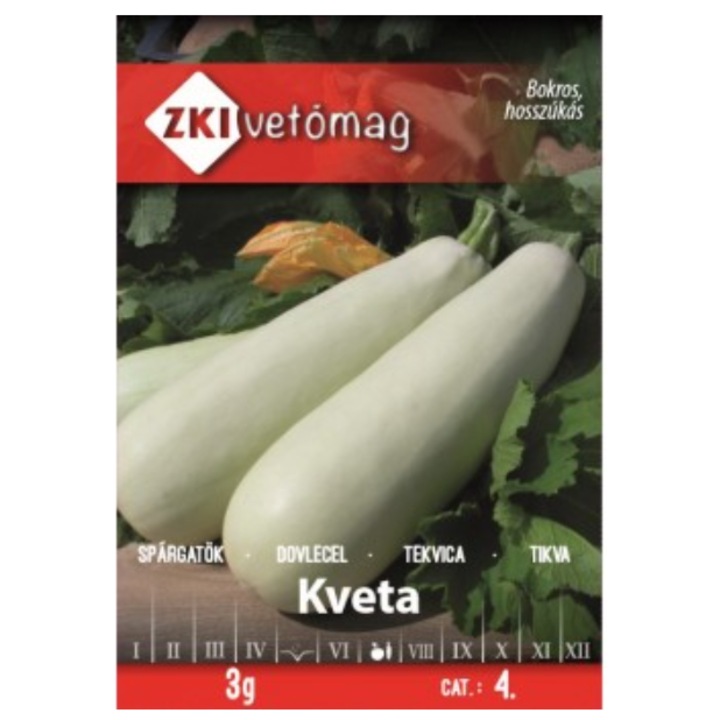 Seminte de dovlecel Kveta ZKI, 3g