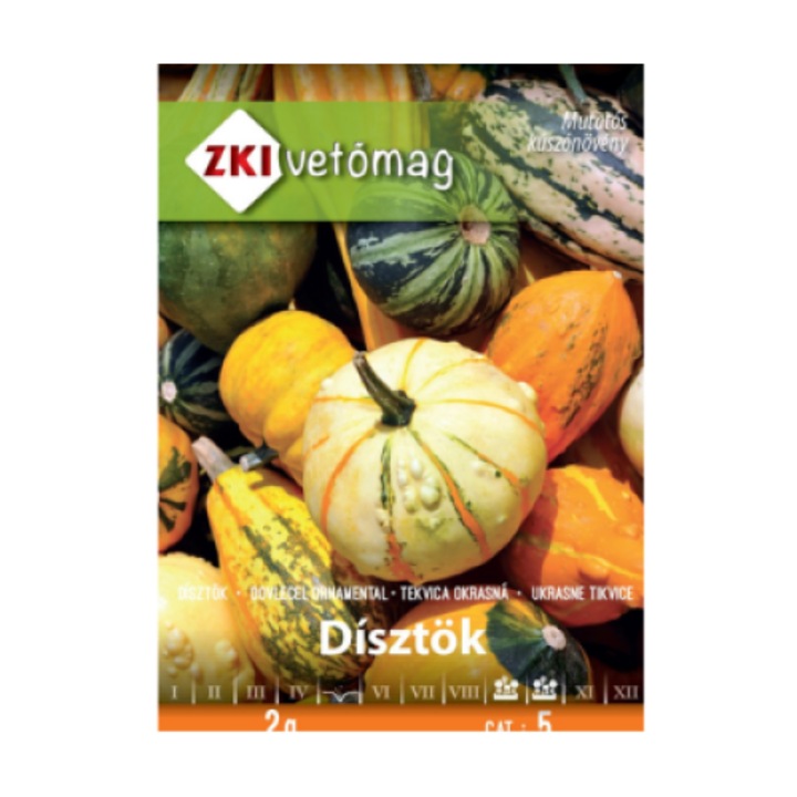 Seminte de dovlecel ornamental ZKI, 2g