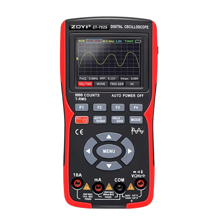 Multimetru Digital ZT702S cu Osciloscop