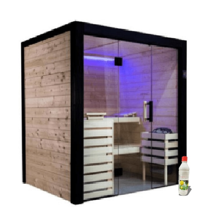 Сауна Sentiotec FaMILY Medium, 1.96 x 1.56 x 2.04 м, 6000 W