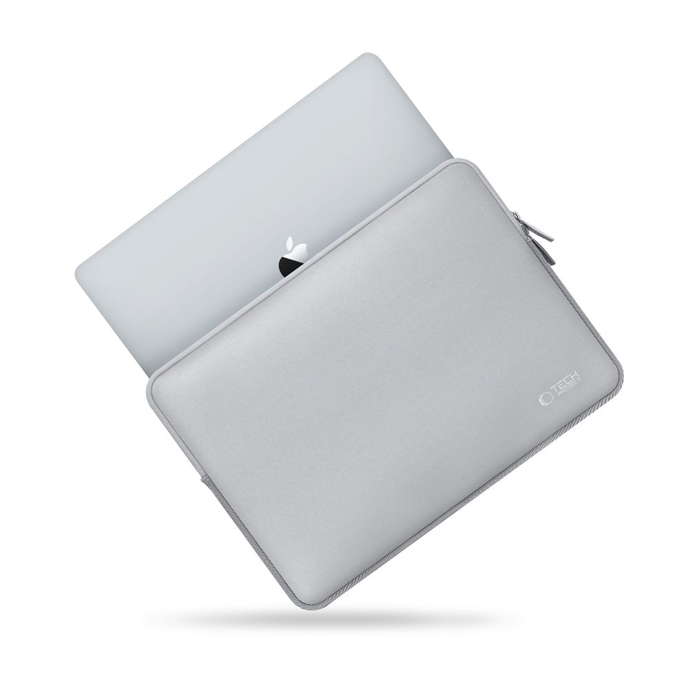 Set husa laptop 13/14 inch si husa pentru accesorii TECH-PROTECT NeoSlim Grey