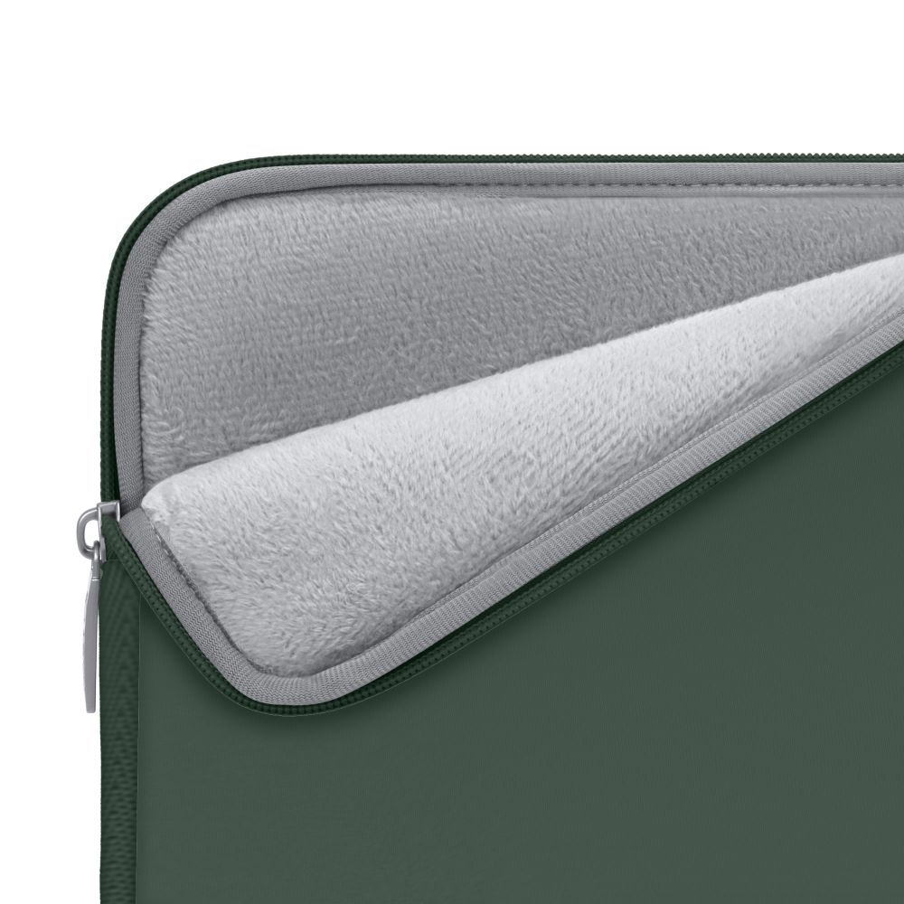 Set husa laptop 15/16 inch si husa pentru accesorii TECH-PROTECT NeoSlim Green