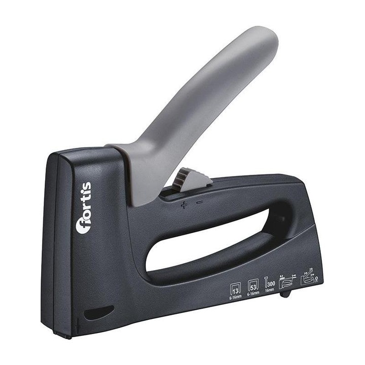 Fortis - Kézi tűzőgép 3 az 1-ben 6-16 mm, szögek 16 mm [4317784703550]