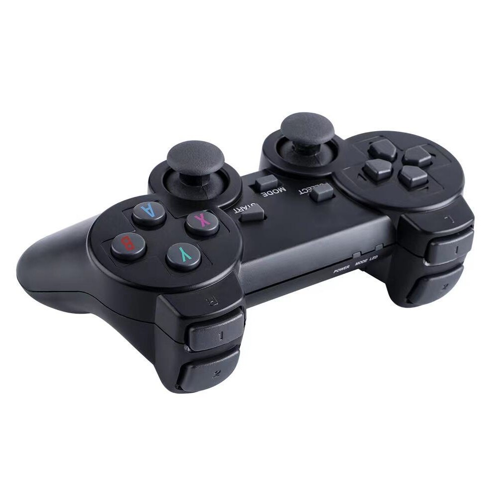 Consola Wireless Blasko 4K cu 2 manete, compatibila cu TV Smart, conexiune HDMI, peste 10.000 Jocuri, 64 gb memorie interna