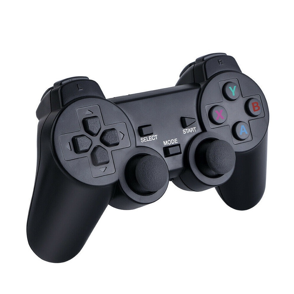 Consola Wireless Blasko 4K cu 2 manete, compatibila cu TV Smart, conexiune HDMI, peste 10.000 Jocuri, 64 gb memorie interna
