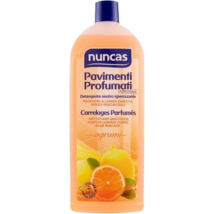 Detergent pentru pardoseli cu aroma de citrice, 1 L, Nuncas