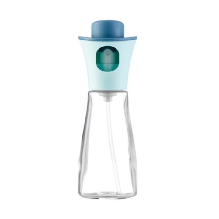 Üveg permetező olajhoz, 180ml, kék