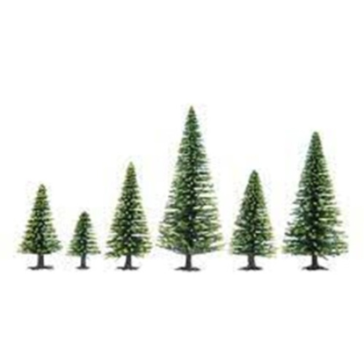 Accesorii pentru diorame Noch Model Spruce Trees molizi 6-15cm 10buc NOCH 26419