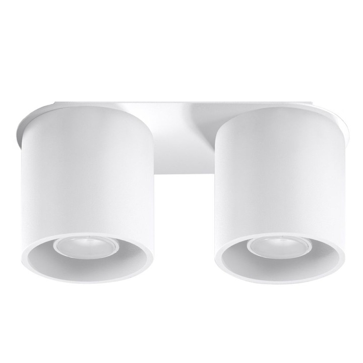 Полилей ORBIS, Sollux Lighting, бял, алуминий, GU10, 12 x 26 x 10 см