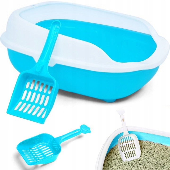 Litiera pentru pisici deschisa cu lopata, Reverse, 40x30x15cm