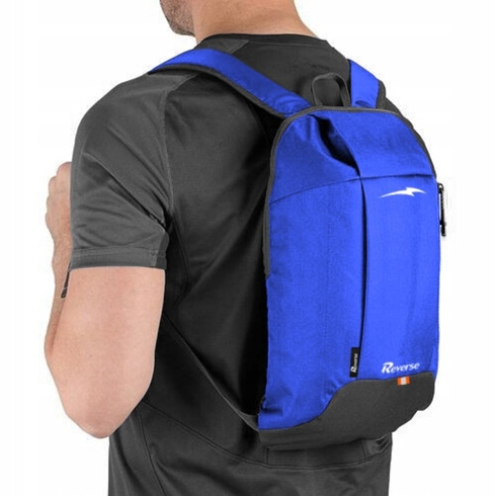 Rucsac sport, Reverse, Cordura, 25x40x15cm, 2 compartimente, impermeabil, albastru