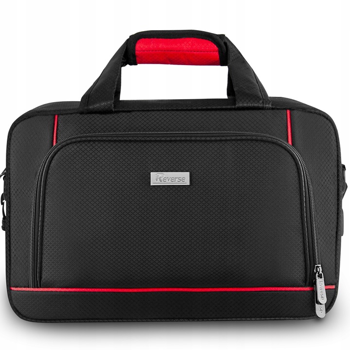 Пътна чанта, Reverse, Cordura, Водоустойчива, USB порт, 20l, 40x20x25cm, 400g, Черна