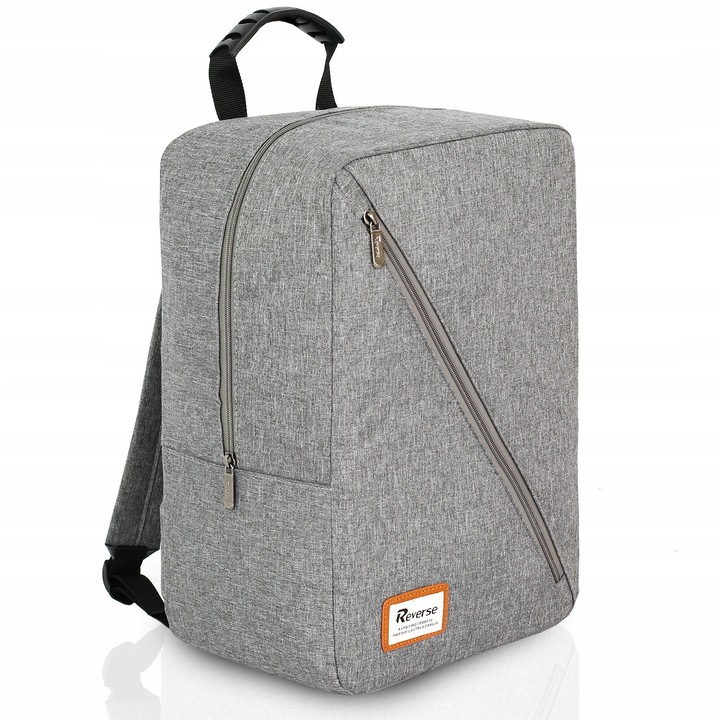 Rucsac de voiaj Reverse, cordura, 40x20x25cm, 20 litri, impermeabil, gri