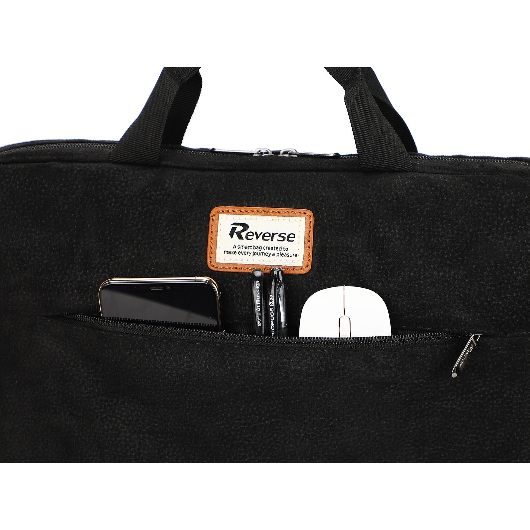 Geanta laptop Reverse, 15.6", 40x30x5cm, design original, unisex