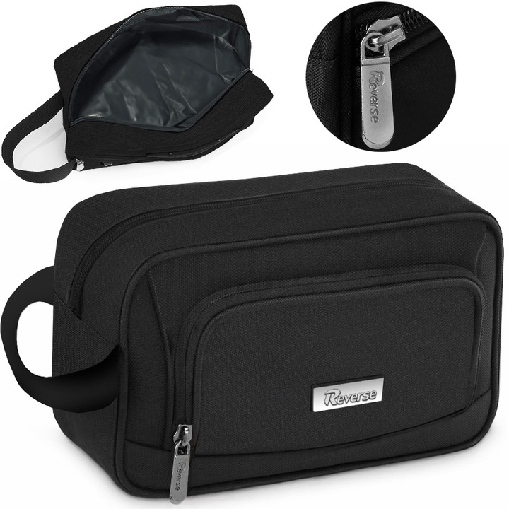 Козметика мъжка Reverse, органайзер, водоустойчива, 25x15x9см, две отделения