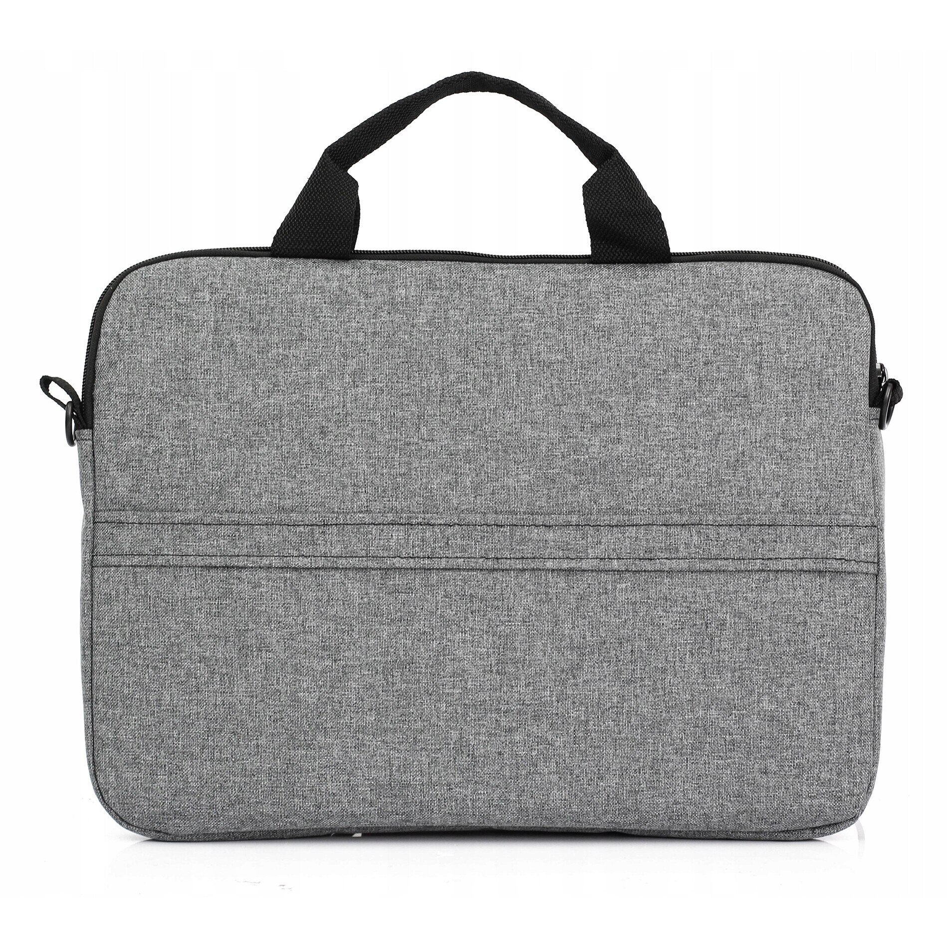 Geanta laptop Reverse, 15.6", material Codura, gri, 40x29x4cm