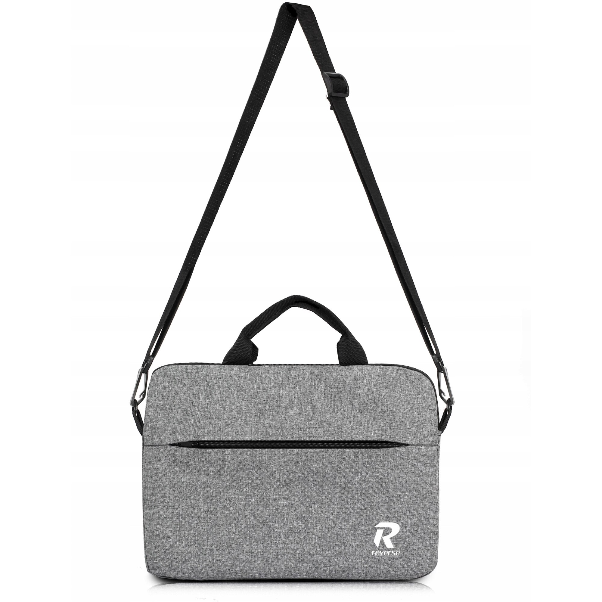 Geanta laptop Reverse, 15.6", material Codura, gri, 40x29x4cm