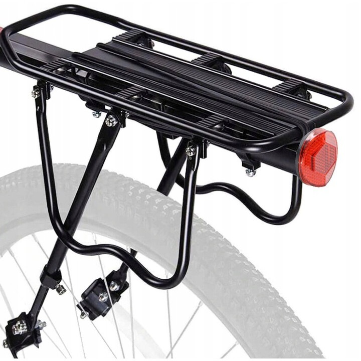 Багажник за велосипеди RVS, алуминий, 50 кг, размери 35,5x14,5 см