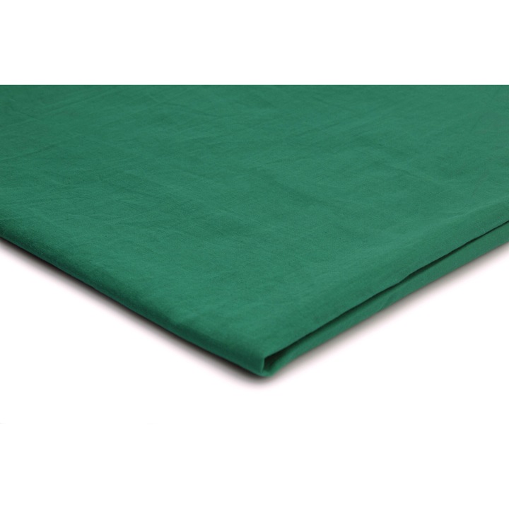 Tesatura, Bumbac creponat Albastru marin, 100% Bumbac, 50cm x 152cm