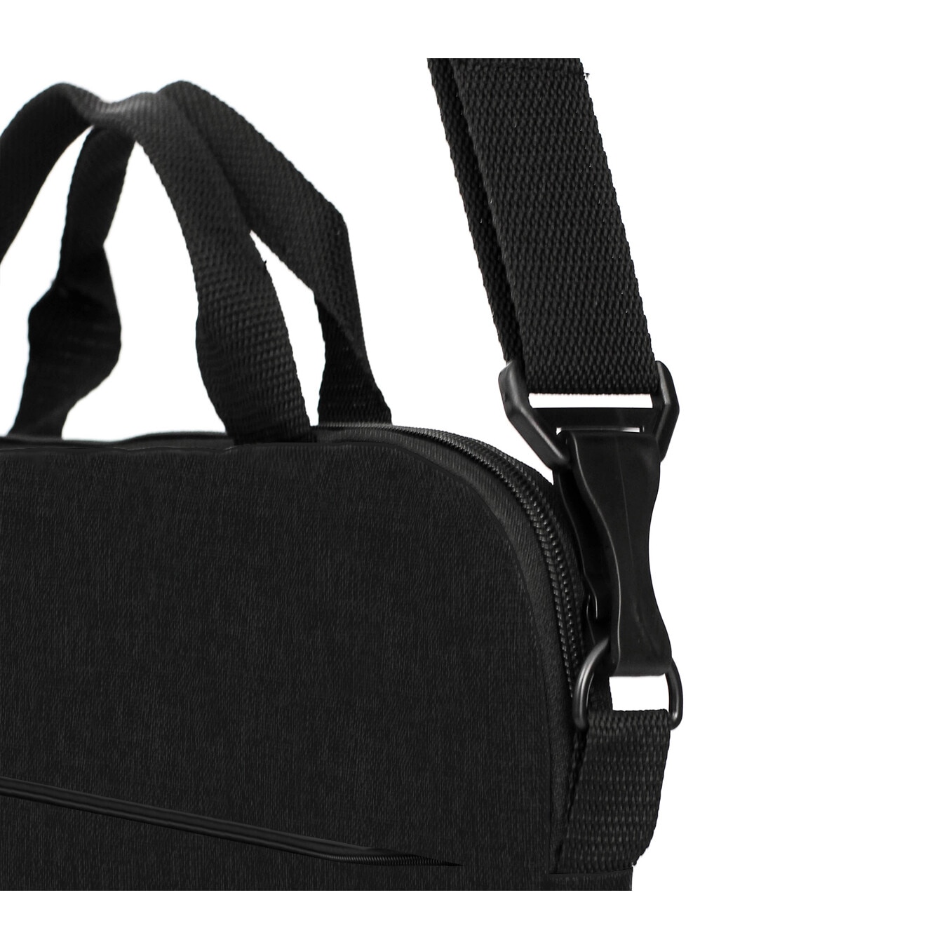 Geanta laptop Reverse, 13-14 inch, material Codura, neagra, 37x27x4cm