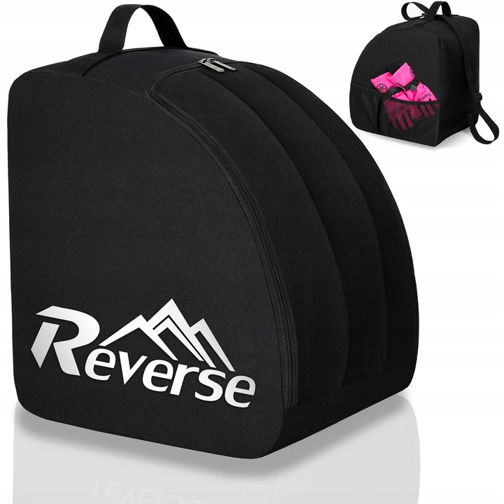 Geanta clapari, Reverse, impermeabil, usor de transportat, Cordura, Negru