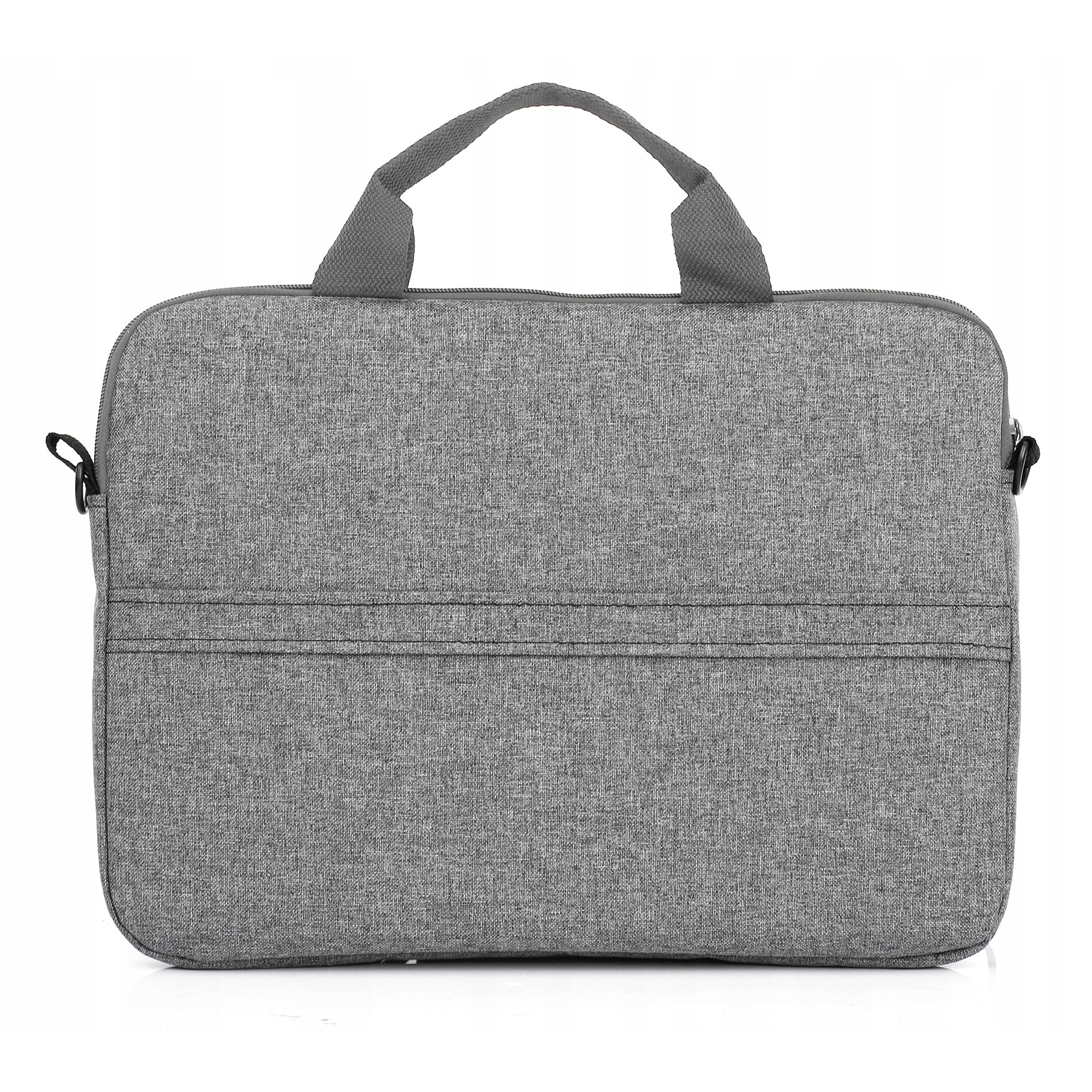 Geanta laptop Reverse, 13-14 inch, material Codura 9000, gri, 37x27x4cm