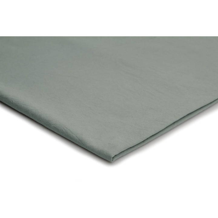Tesatura, Bumbac creponat Gri, 100% Bumbac, 50cm x 152cm