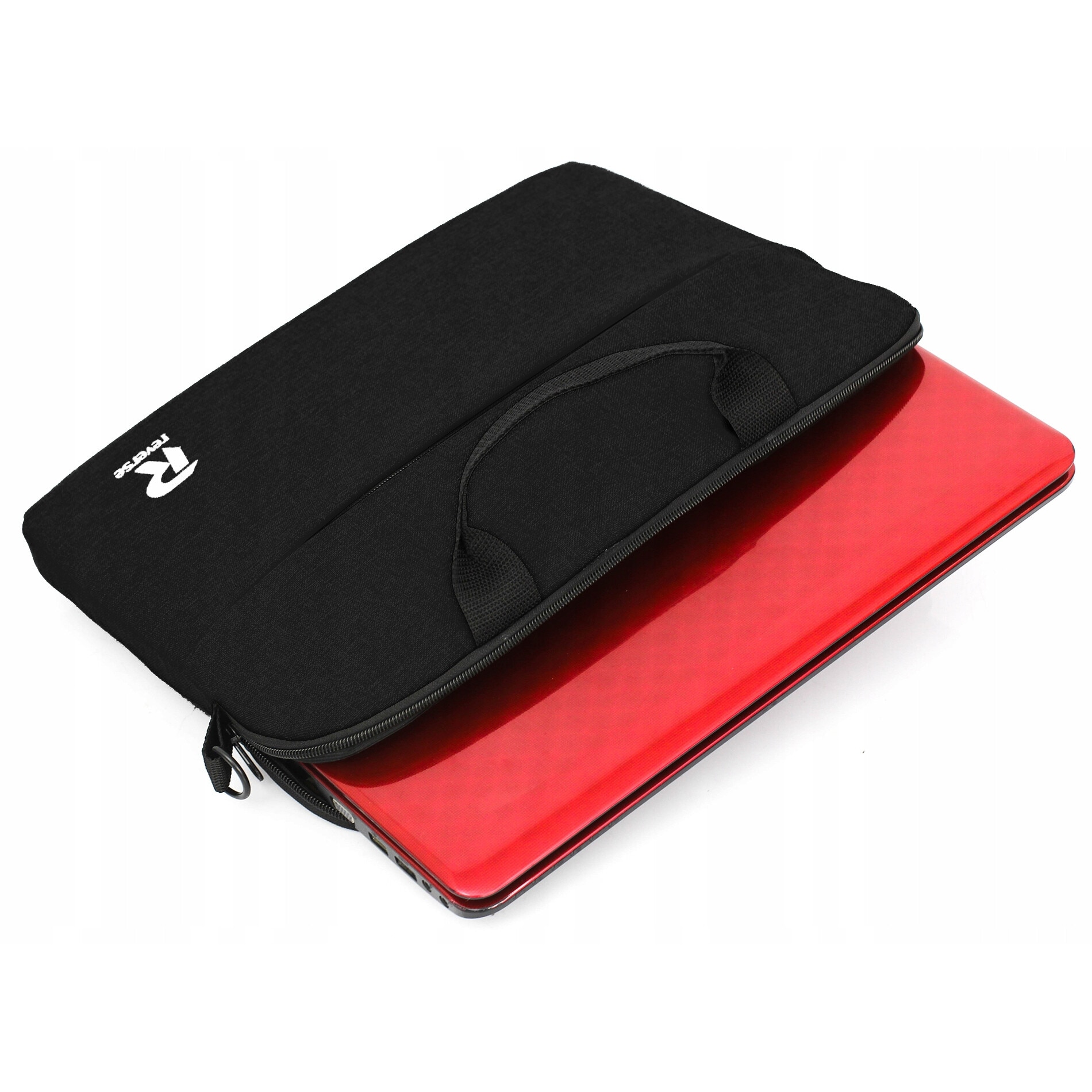 Geanta laptop Reverse, 15.6', neagra, 40x29x4cm, set cu curea reglabila
