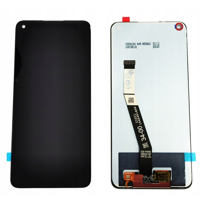 LCD képernyő, Xiaomi Redmi Note 9 / 10X, 1080 x 2400 px, 6,67" fekete